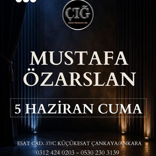 Mustafa ÖZARSLAN Konseri