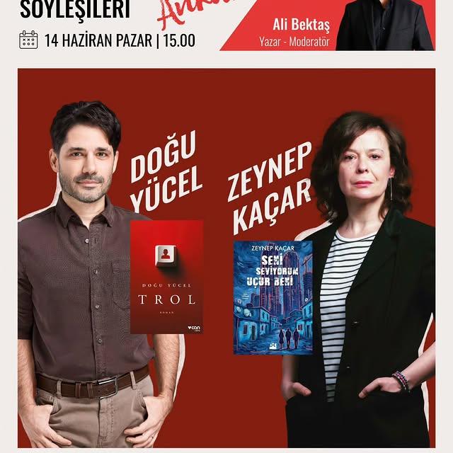 İnadına Edebiyat Söyleşileri - Doğu Yücel ve Zeynep Kaçar