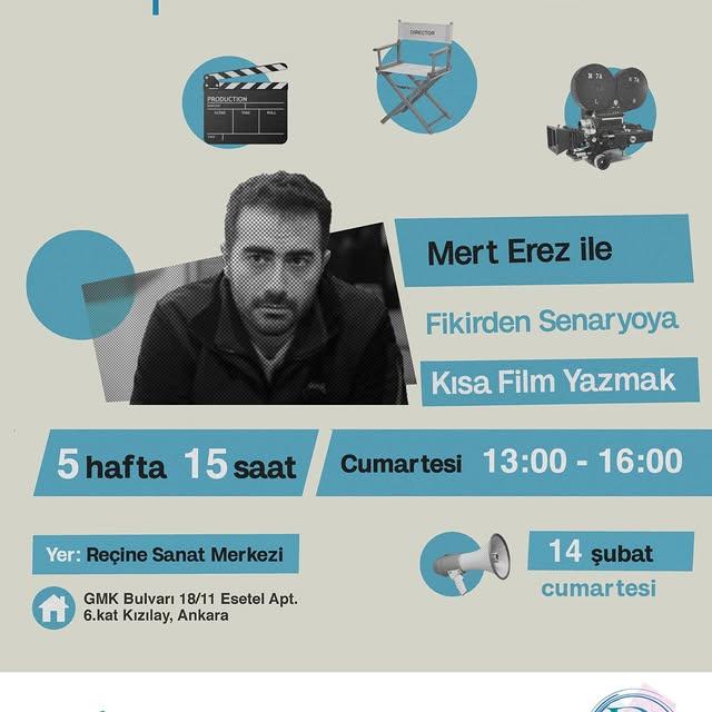 Mert Erez ile Fikirden Senaryoya: Kısa Film Yazmak